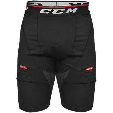 CCM Kraťasy se suspenzorem CCM Compression Shorts Jock JR 2022