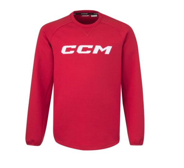 CCM Mikina CCM Locker Room Fleece Crew JR