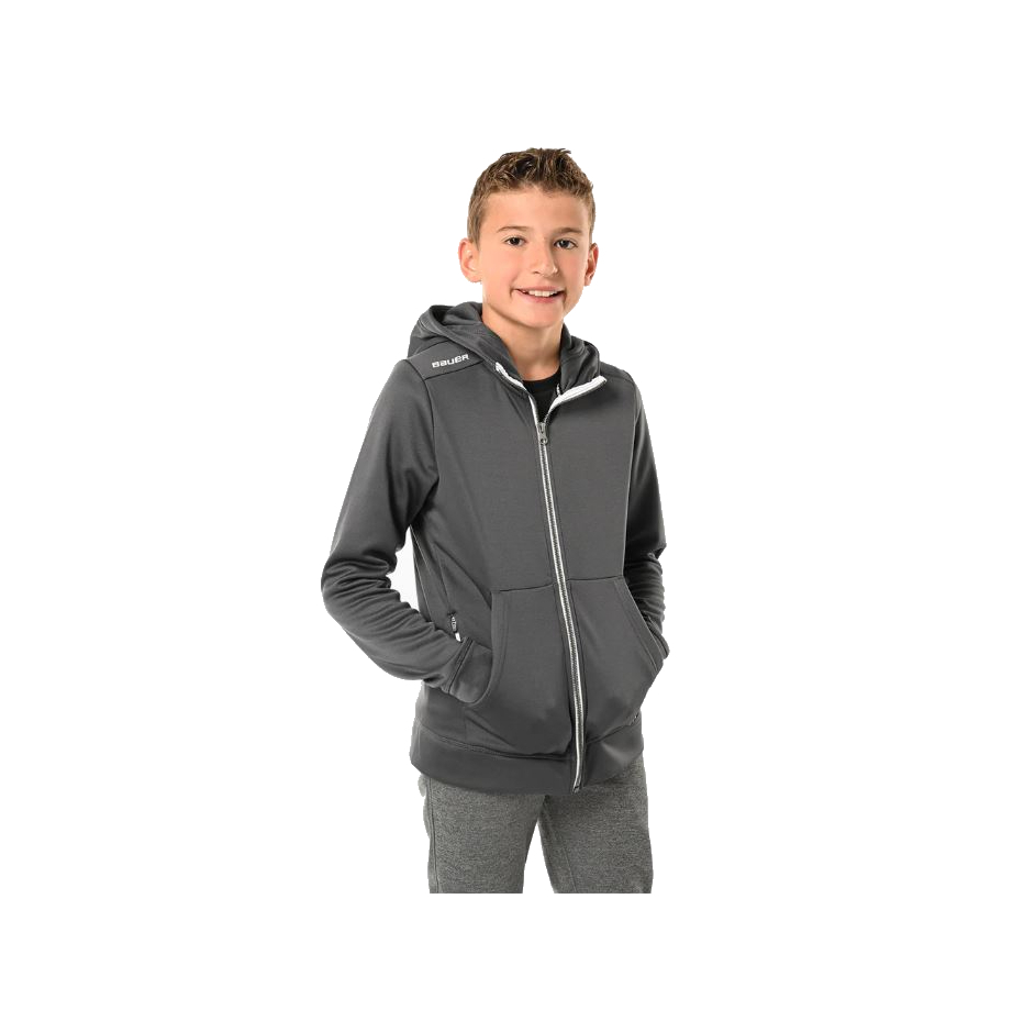 Bauer Mikina Bauer Team Fleece Zip YTH