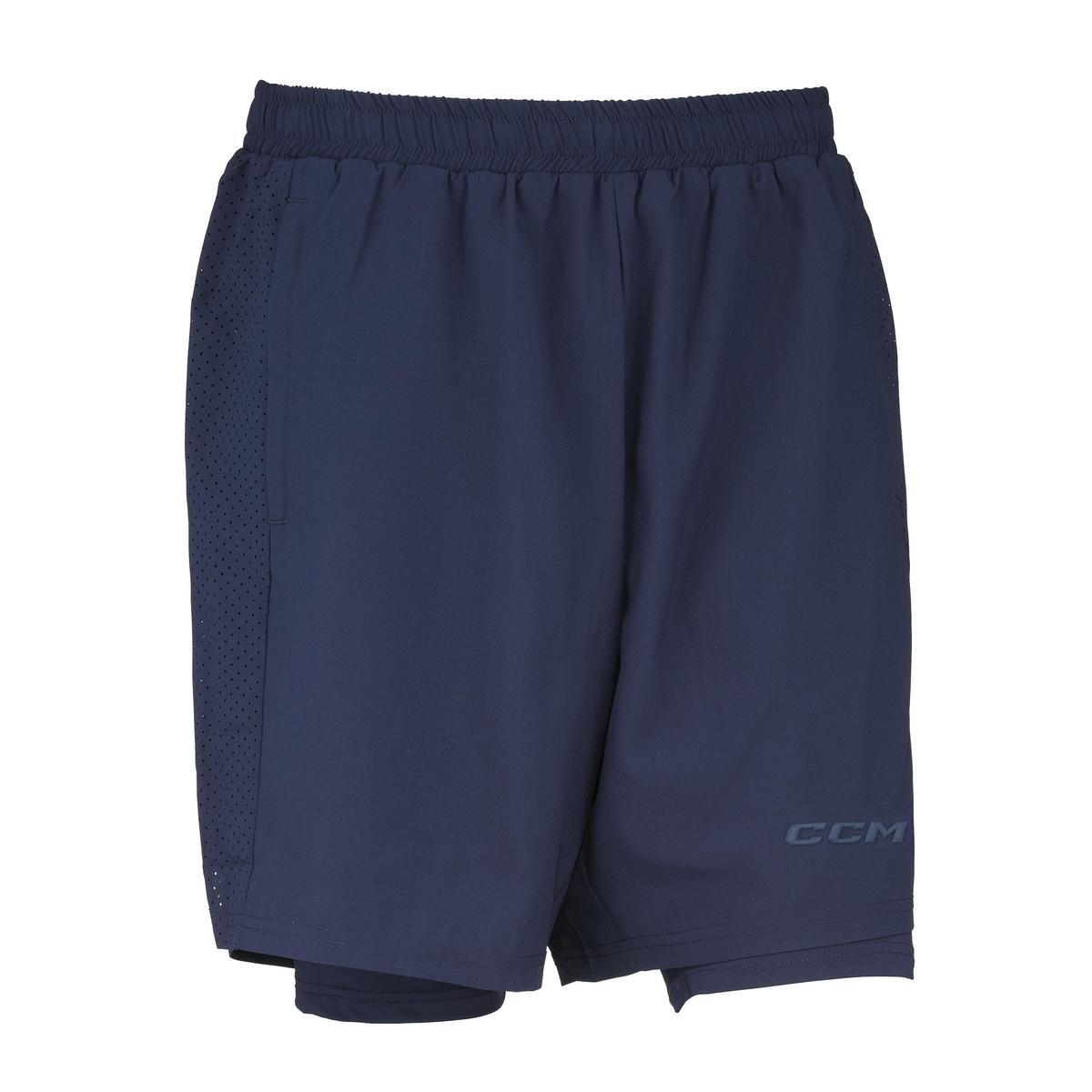 CCM Kraťasy CCM 2in1 Training Shorts SR