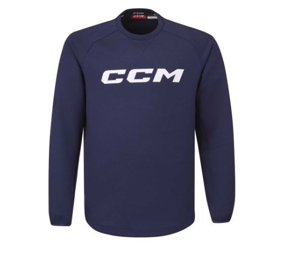 CCM Mikina CCM Locker Room Fleece Crew JR