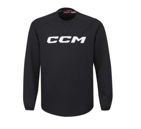 CCM Mikina CCM Locker Room Fleece Crew JR