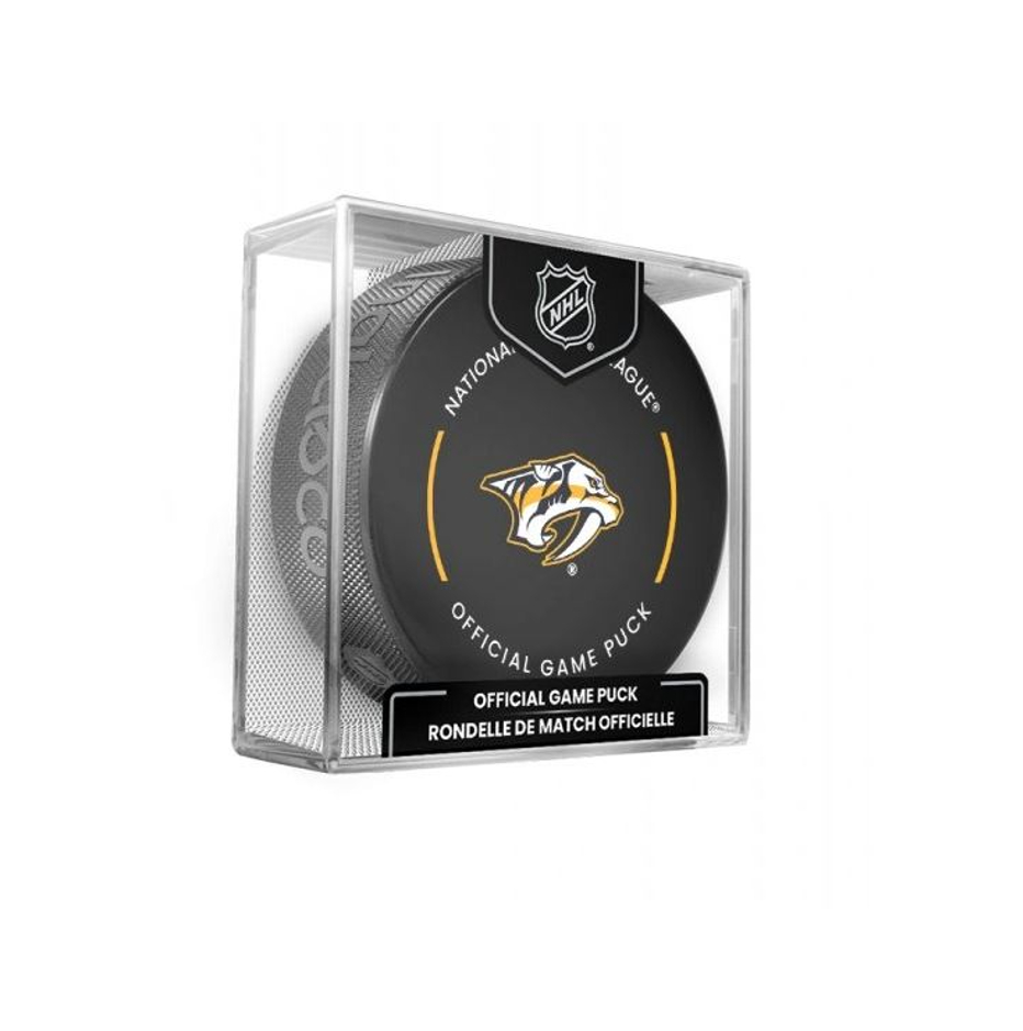 InGlasCo Fanouškovský puk NHL Official Game Puck (1ks)